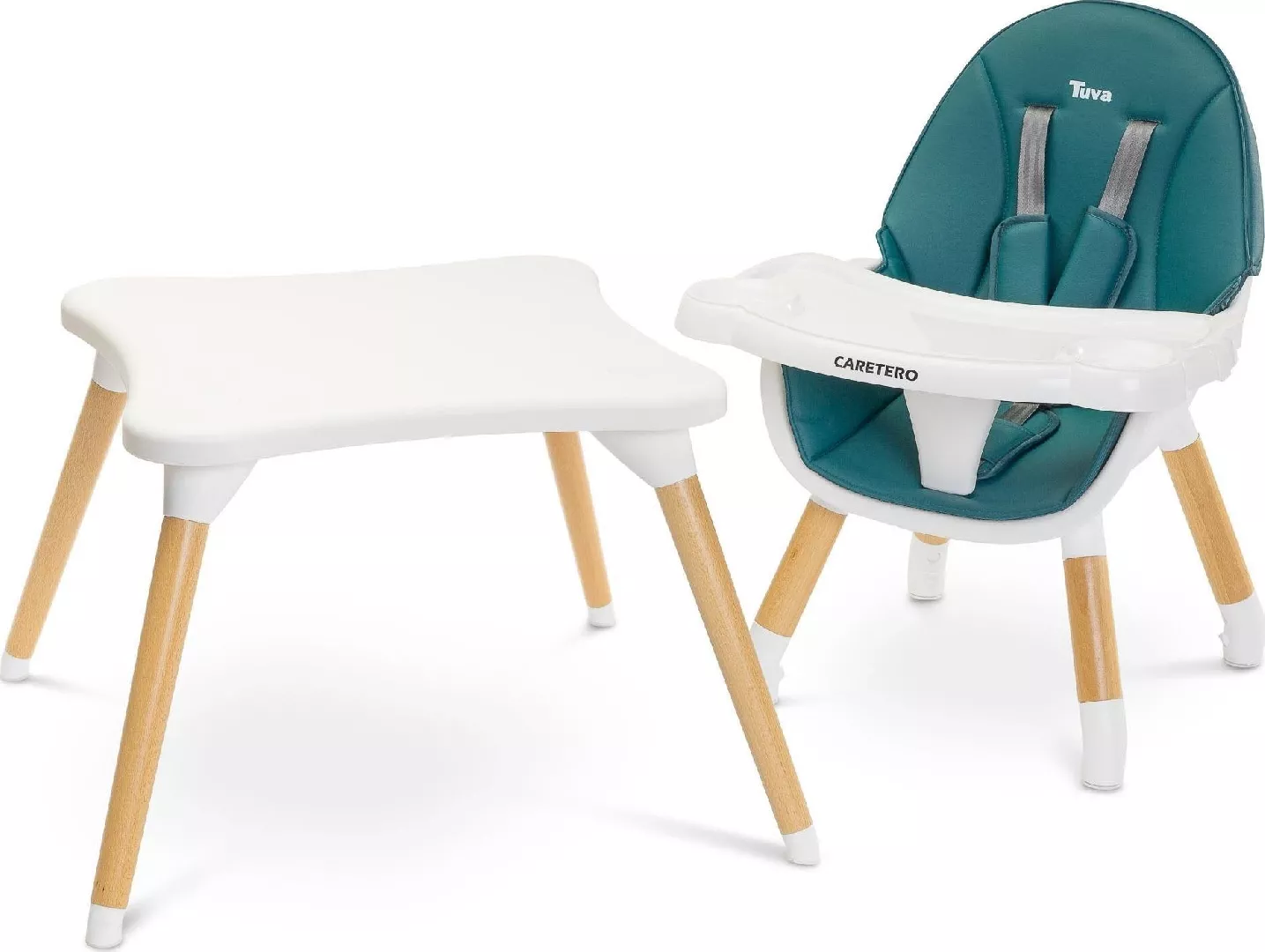 Caretero Tuva feeding chair dark green