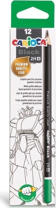 Carioca Carioca 2H technical pencils black