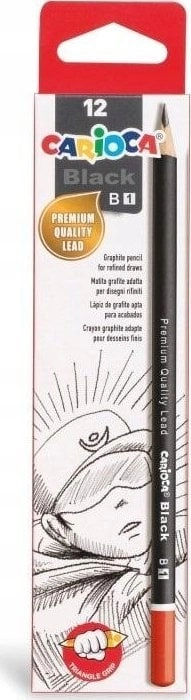 Technical pencil B 12 pcs. CARIOCA