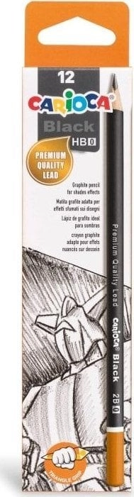 Technical pencil 2B 12 pcs. CARIOCA