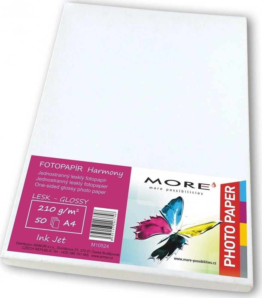 Fotopapír 50 list 210g/m2 glossy 1str