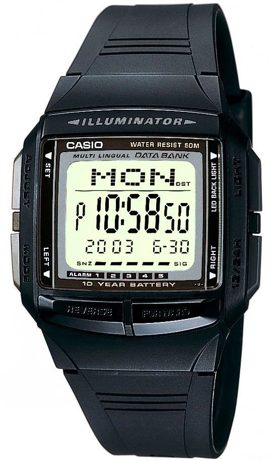 Casio pulkstenis vīriešu pulkstenis CASIO DB-36-1AVDF