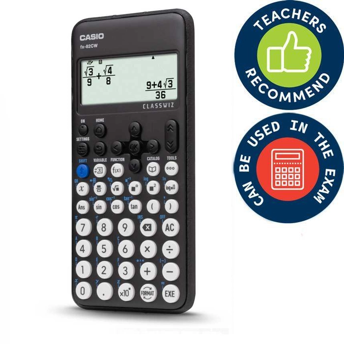 CASIO CALCULATOR SCIENTIFIC FX-82CW BOX FX-82CW