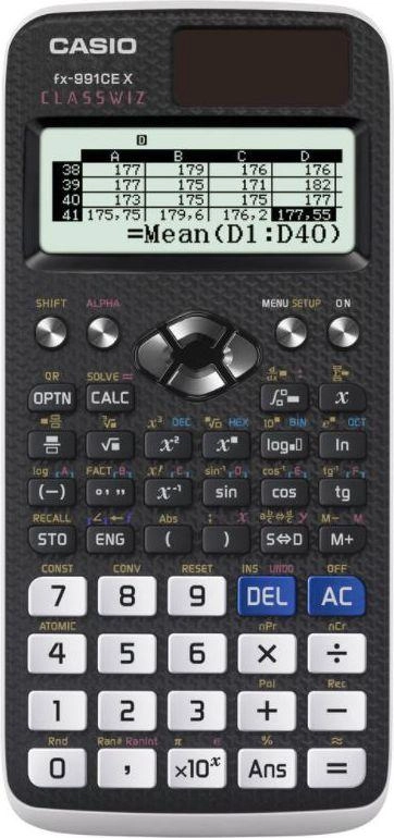 Casio ClassWiz fx-991 Scientific Calculator (Czech