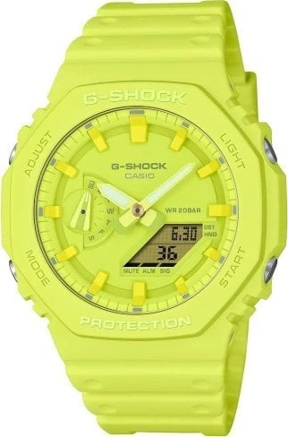 Casio pulkstenis Casio pulkstenis, modelis GA-2100-9A9ER, krāsa Dzeltena. Vīriešu aksesuāri. Sezona: NoSize visu gadu