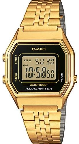 Zegarek Casio Zegarek damski Retro złoty