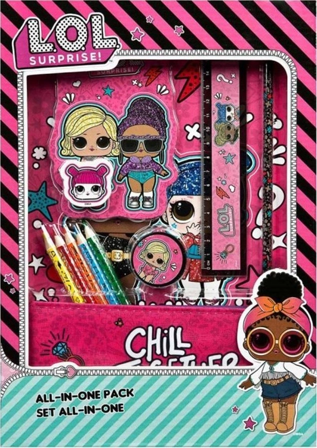 LOL Surprise school supplies set 12