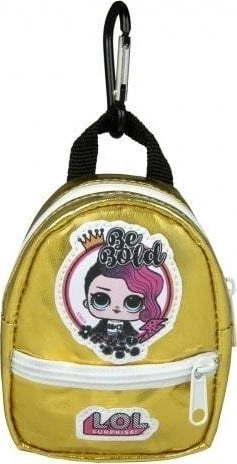 Mini backpack keychain with LOL Surprise