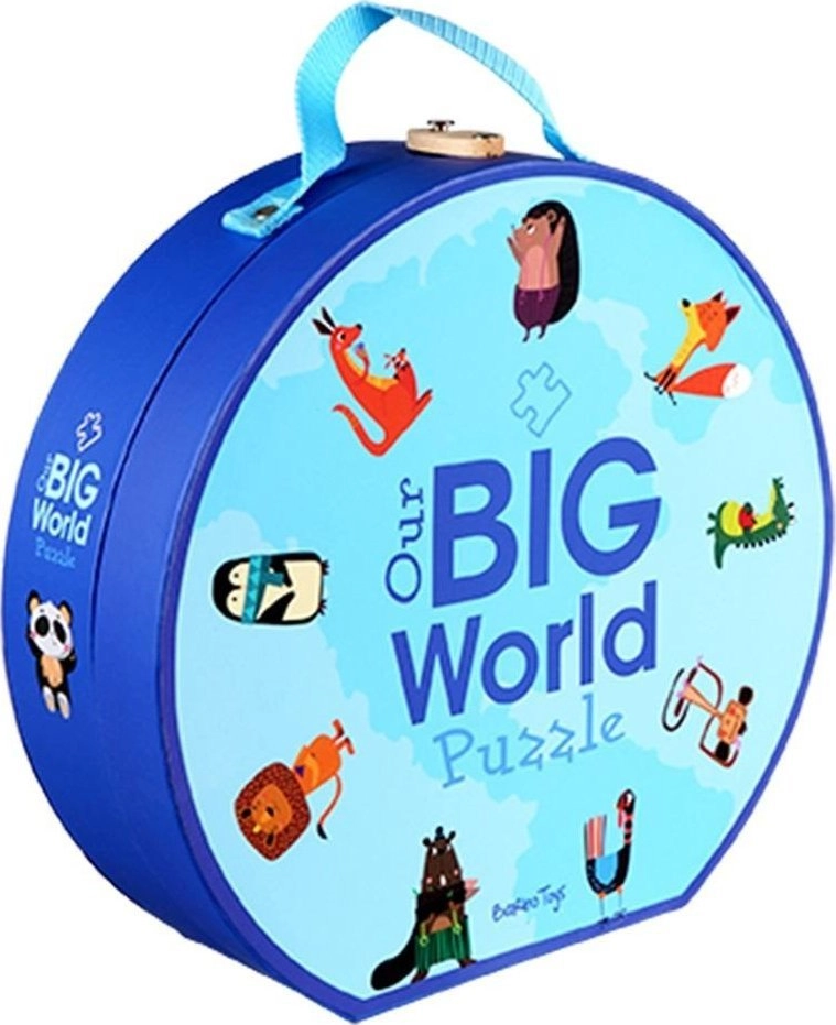 Our big world puzzle in a