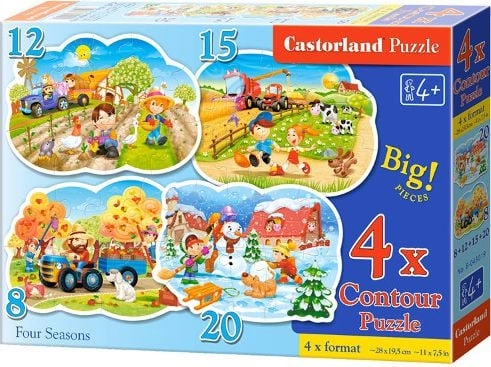 Castorland 4in1 Four Seasons - 043019