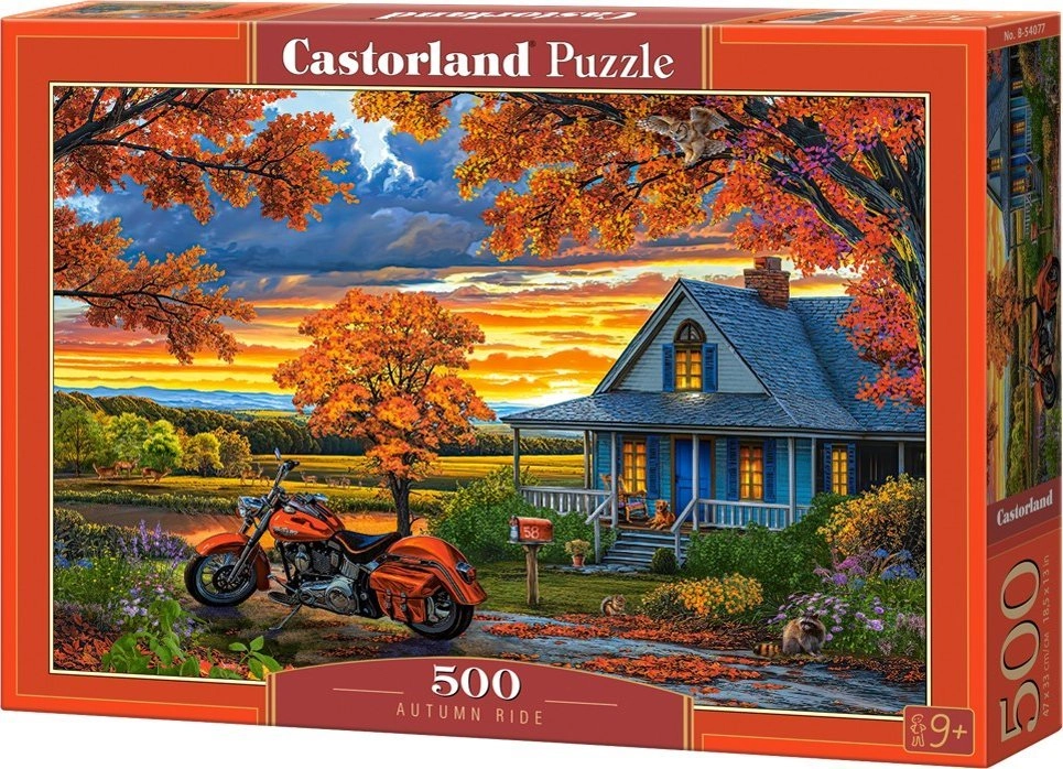 Puzzle 500 Autumn Ride 14441459 5904438054077