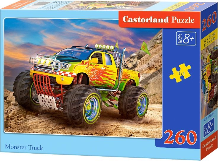 Castorland Puzzle Monster truck 260 pieces