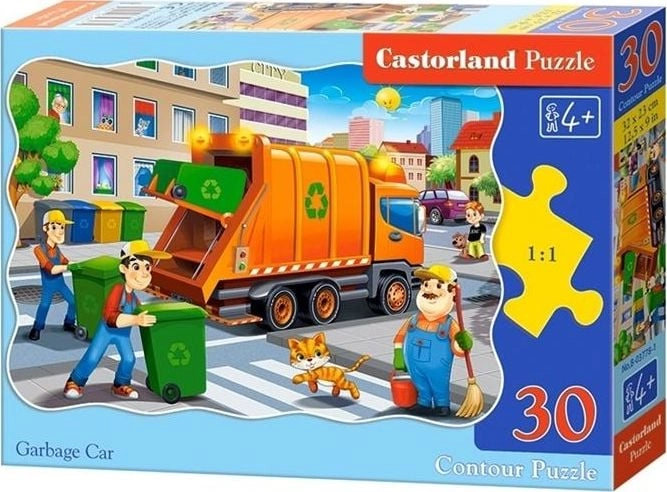 Puzzle 30 Garbage Car CASTOR 341385