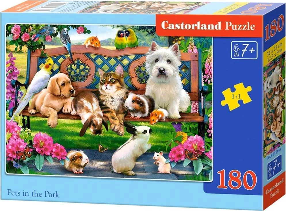 Castorland Puzzle 180 Pets in the