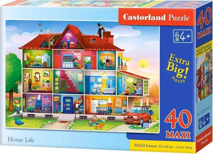 Castorland Puzzle 40 maxi - House