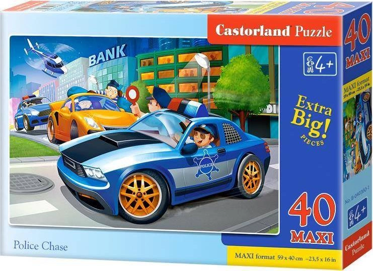 Castorland Puzzle 40 maxi - Police