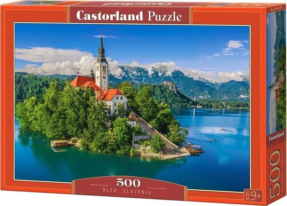 Puzzle 500 Bled Slovenia CASTOR 5904438054114