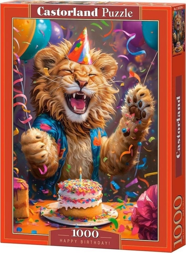 Puzzle 1000 Happy Birthday! CASTOR 5904438105359