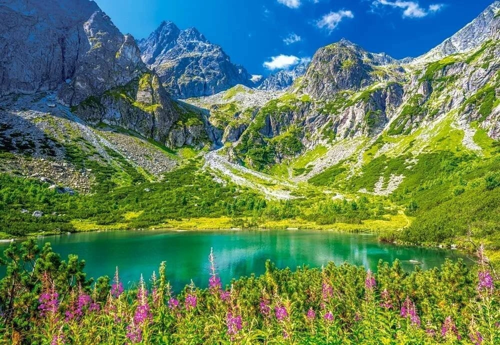 Castorland Puzzle 1000 Zelene Pleso Tatras