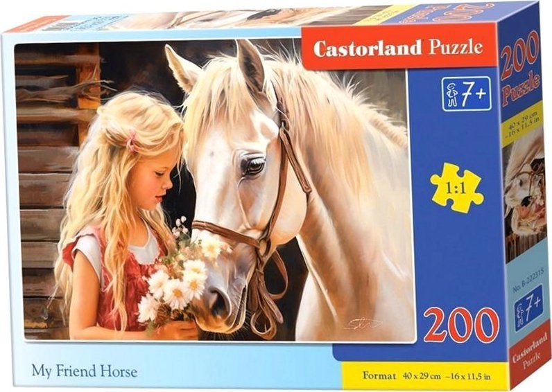 Castorland Puzzle 200 My Friend Horse