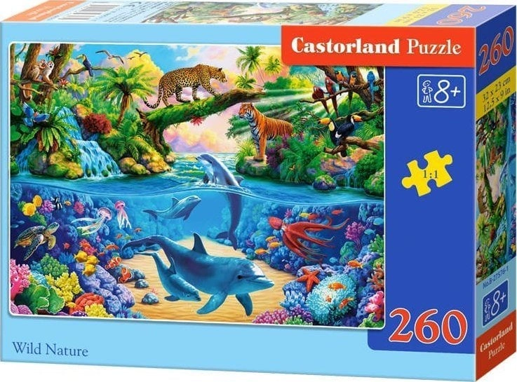 Castorland 260-piece Wild Nature Puzzle B-27576
