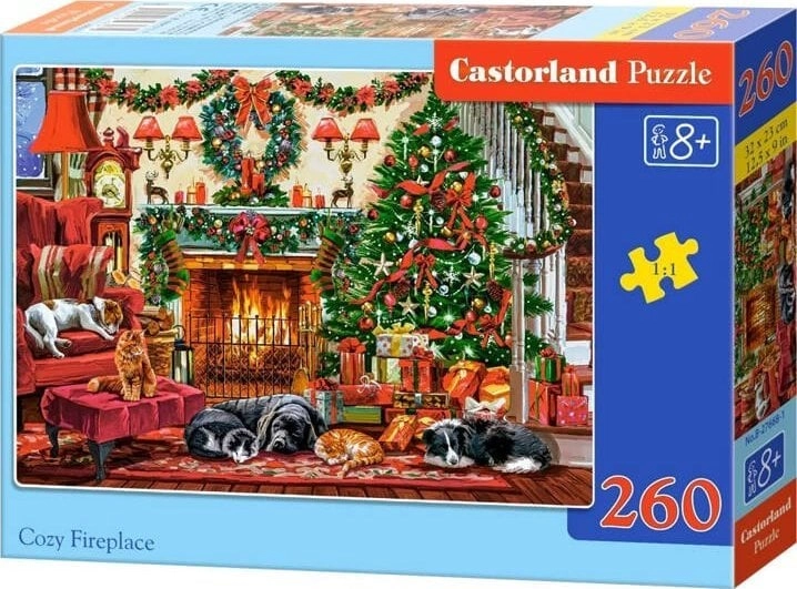Puzzle 260 Cozy Fireplace 5904438027668 B-27668-1
