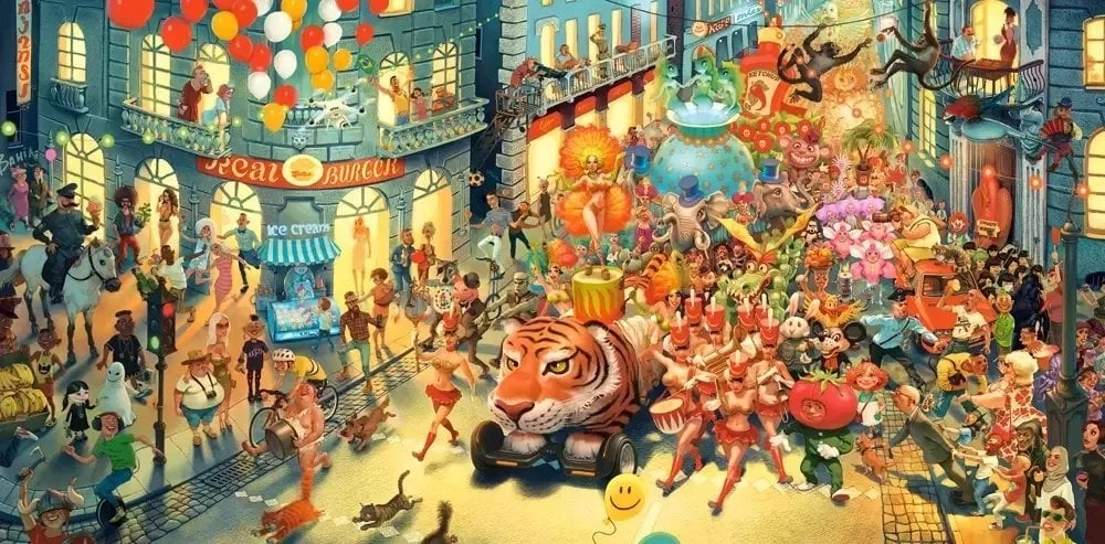 Castorland Puzzle 4000 pieces Carnival? in