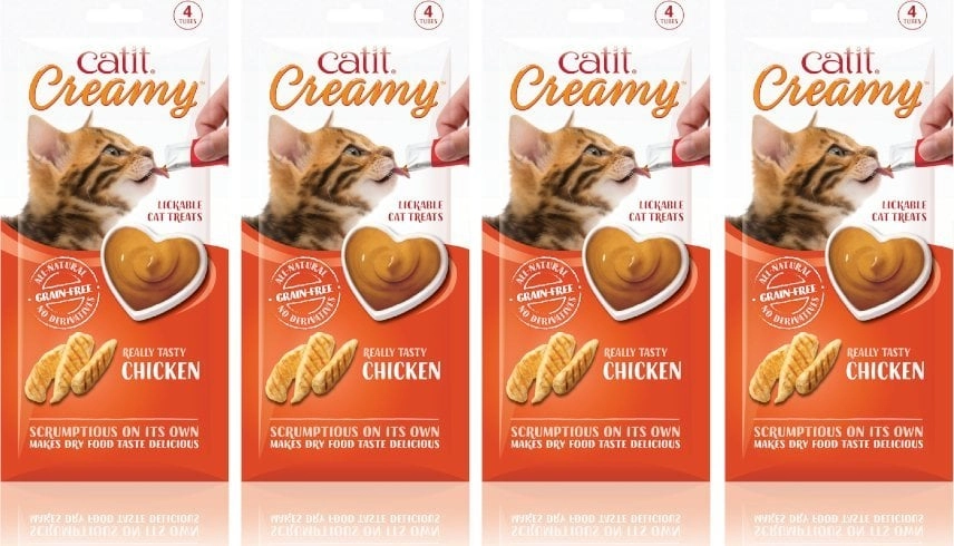 Creamy Chicken  wet treat  for cats