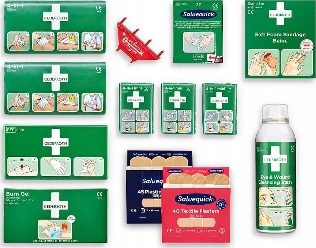 Cederroth refill kit for the first