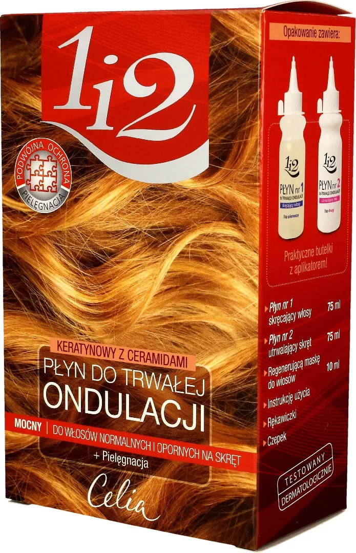 Celia 1i2 Keratin permanent wave liquid