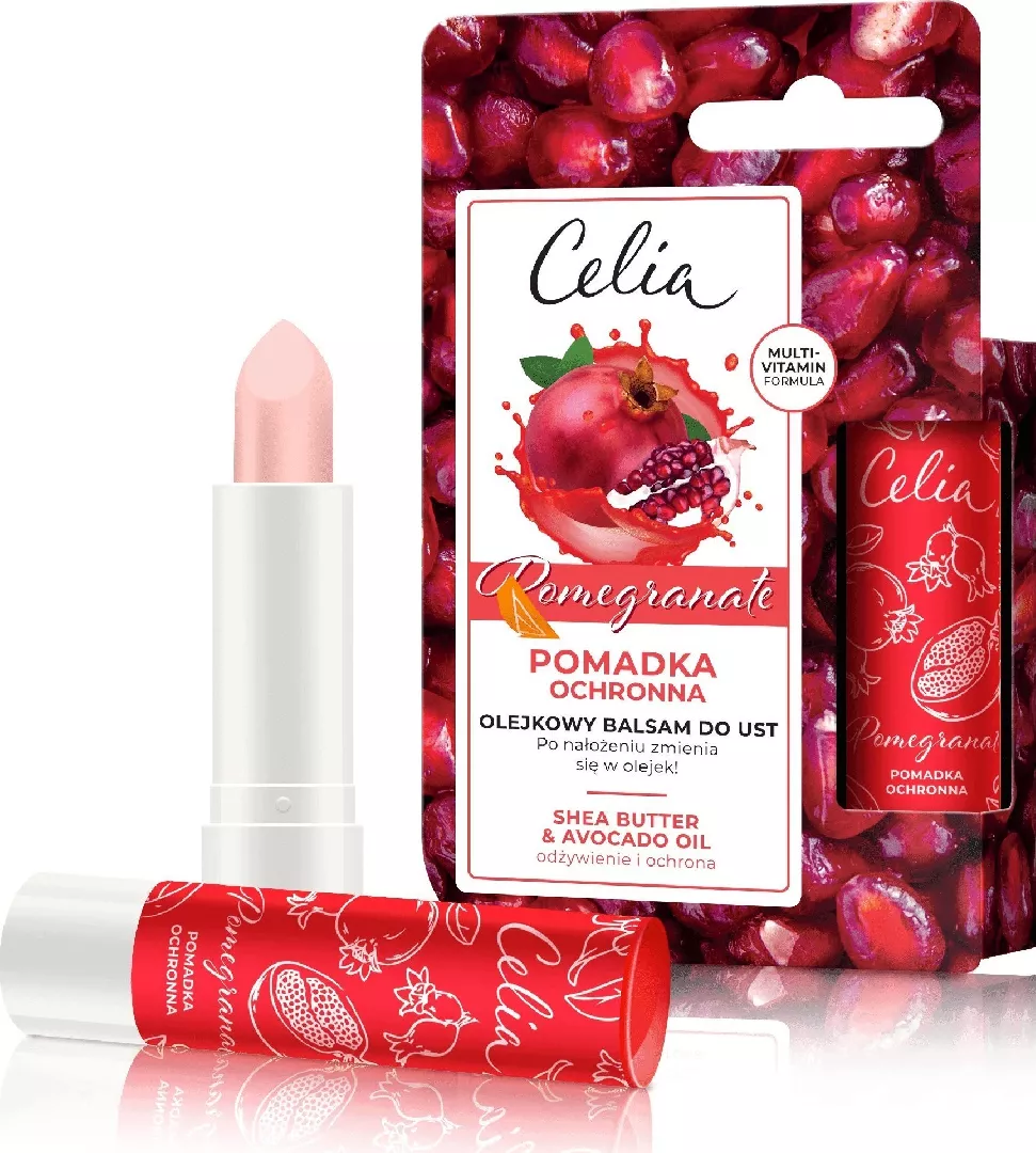 Celia Protective lipstick - Pomegranate oil