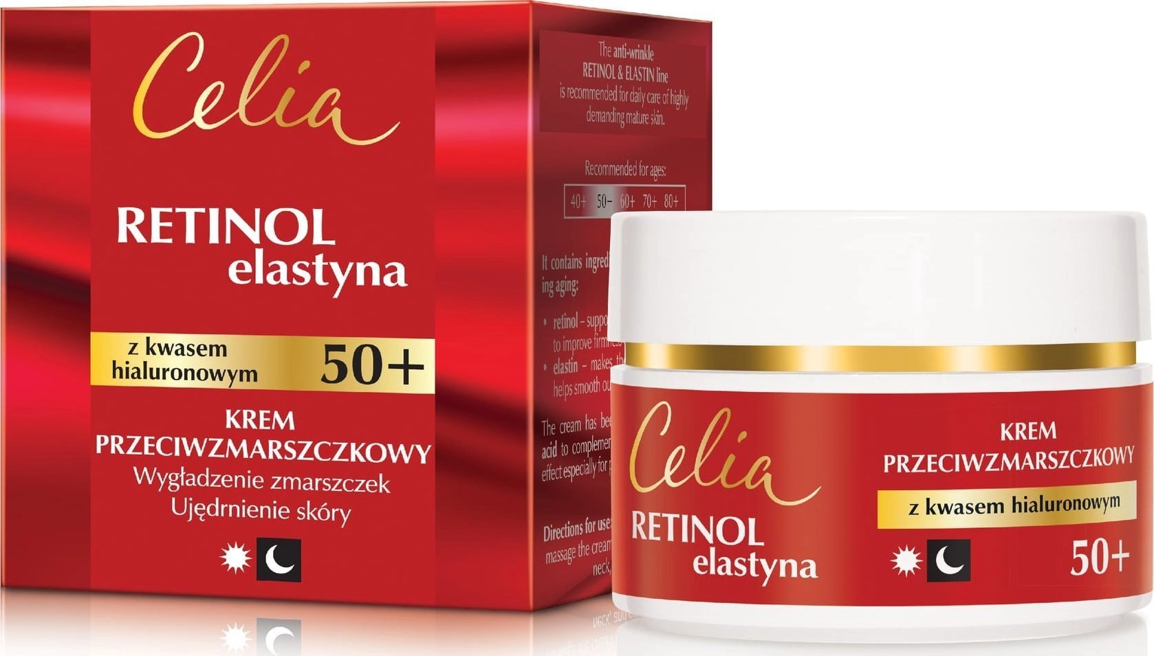 Celia Retinol Elastin Anti-wrinkle cream with