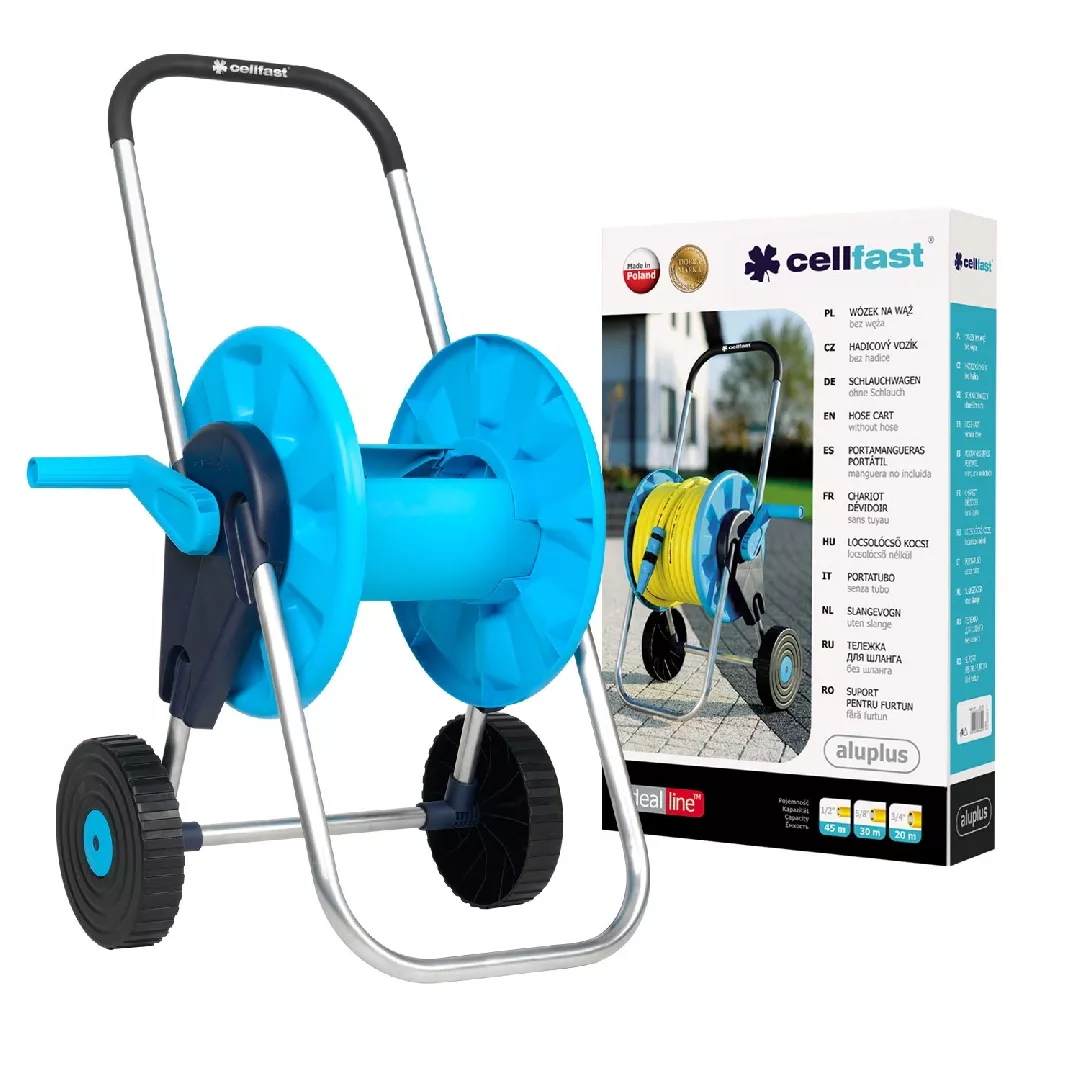Cellfast AluPlus garden hose trolley 45m