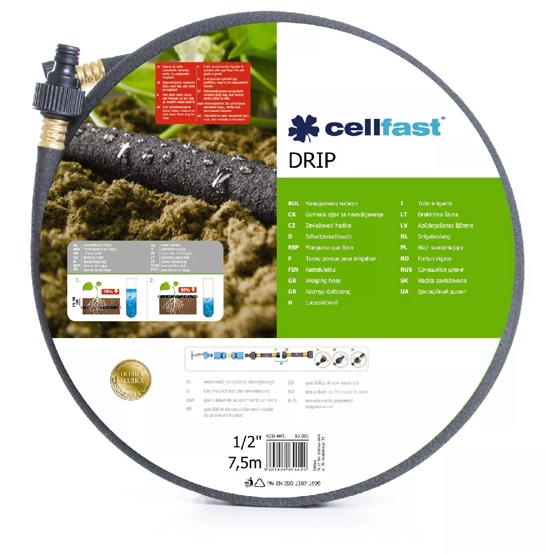 Cellfast Drip irrigation hose 1/2`` 7