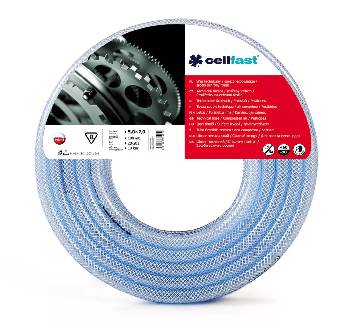 Cellfast Technical hose 12.5x2.5mm