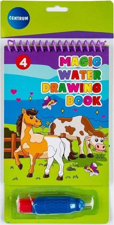 Water coloring book 13.7x18.3cm