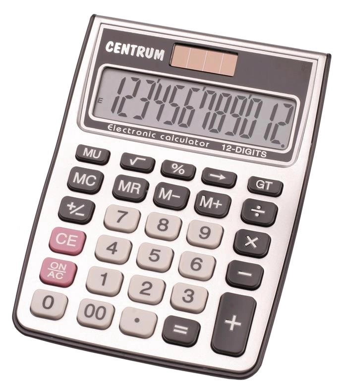 Centrum Calculator CENTER CALCULATOR 12 DIGITS