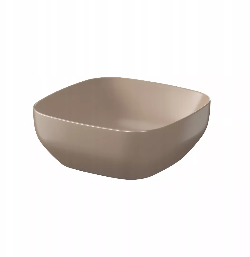 LARGA COUNTERTOP WASHBASIN SQUARE (38X38) BROWN