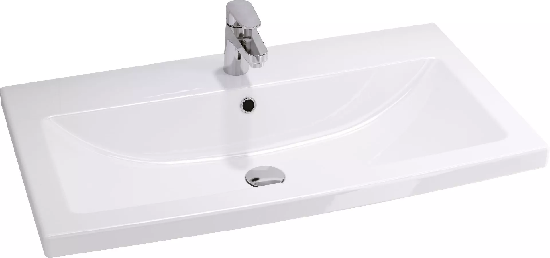 Umywalka Cersanit Como 80cm (K32-004-ECO) K32-004-BOX