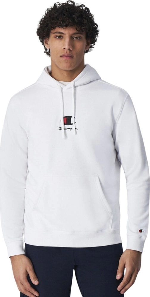 Men````s Champion Hooded Sweatshirt white 220268