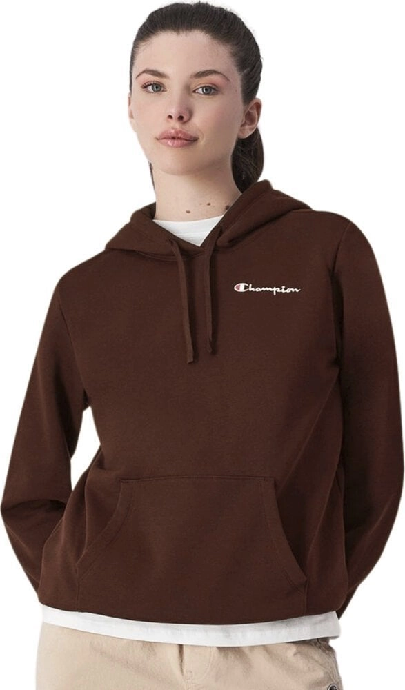 Champion Hooded Women````s Sweatshirt Brown 117530