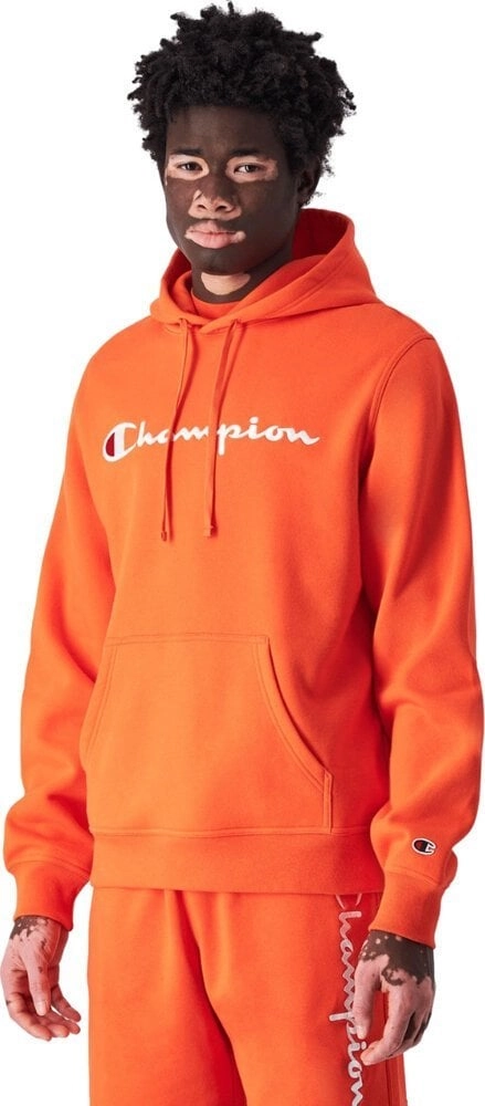 Men````s Champion Hooded Sweatshirt orange 220253