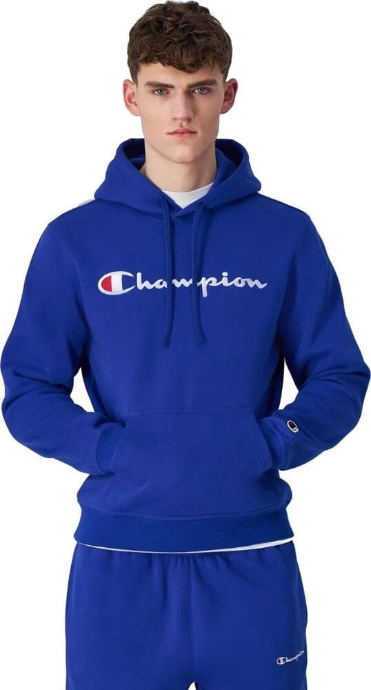 Men````s Champion Hooded Sweatshirt blue 220253