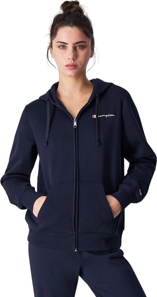 Champion Full Zip Hoodie navy blue