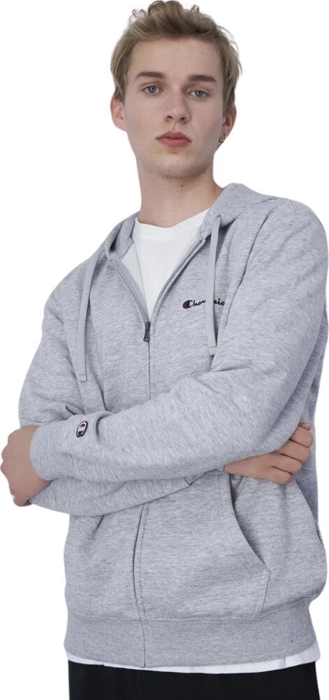 Men````s Champion Full Zip Hoodie grey