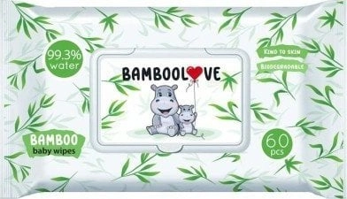 Cheeky Panda Wet bamboo wipes for