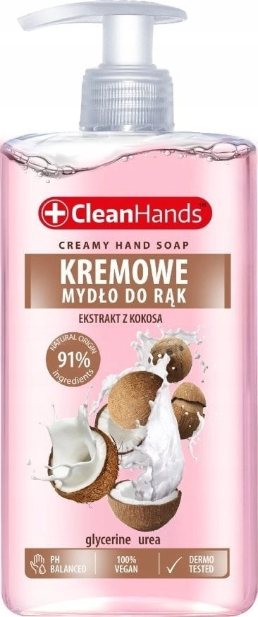 Clean Hands Coconut liquid soap 300