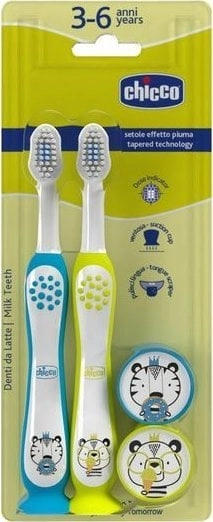 Chicco 174751 TIGER AND PANDA TOOTHBRUSH