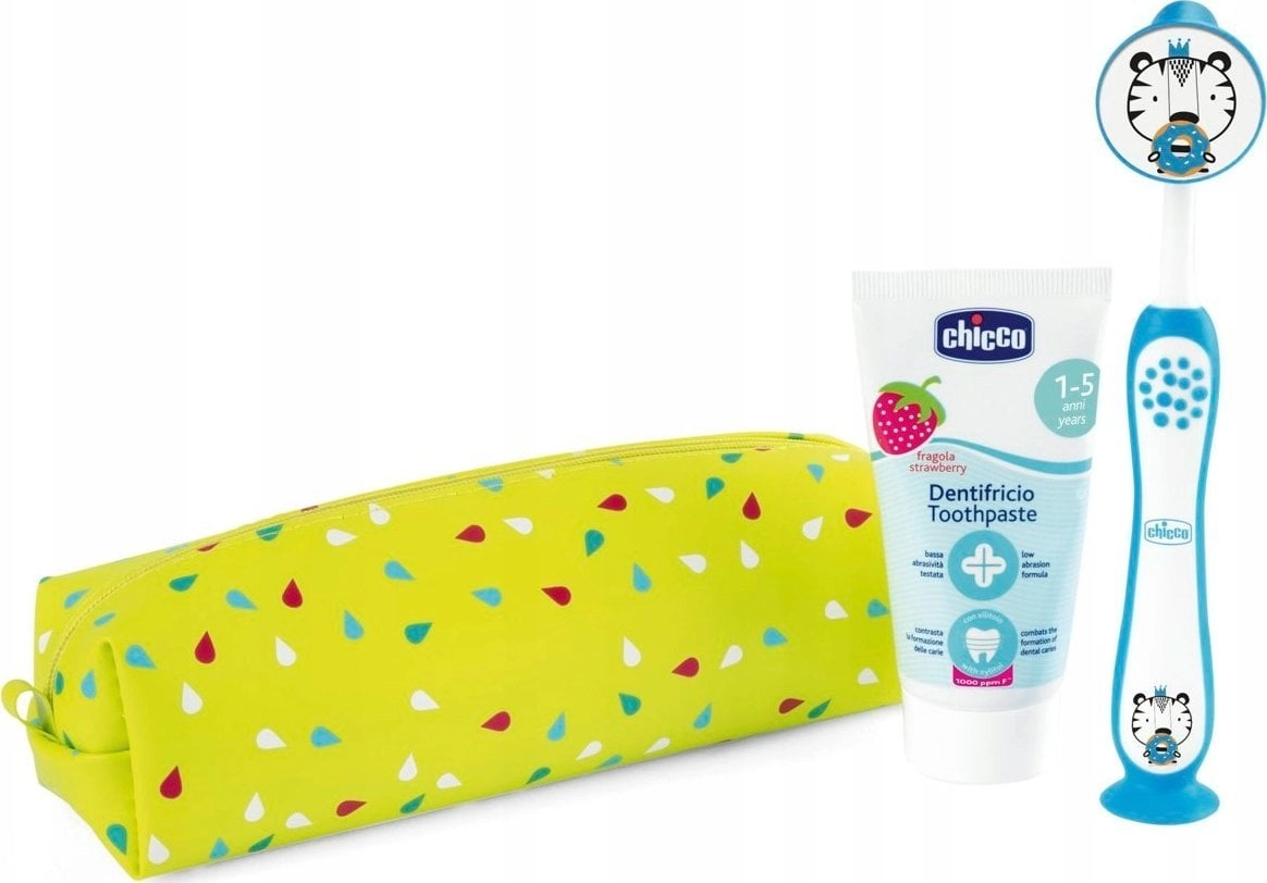 Chicco 175543 SET TOASTE+BRUSH+CASE TIGER 3-6L