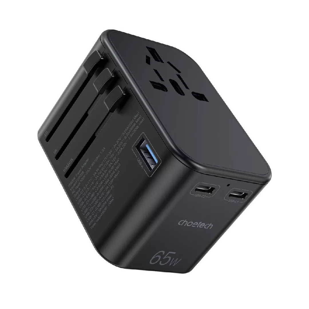 Universal travel charger Choetech PD5009 65W